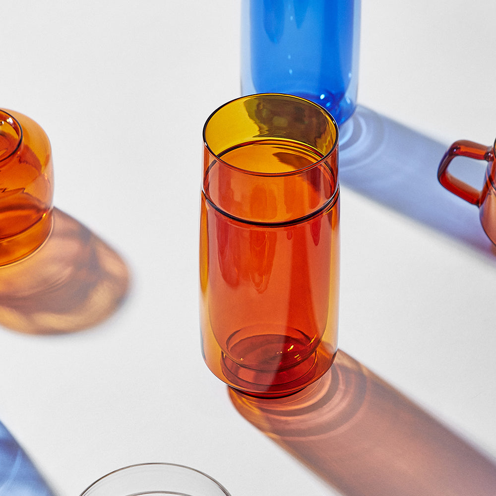 Double-Wall Glass Tumbler with Handle